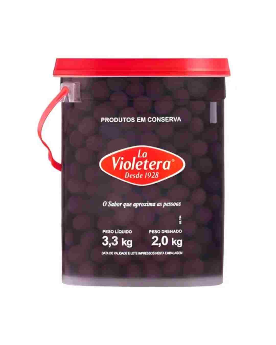 Azeitona Preta C/C La Violetera 2kg